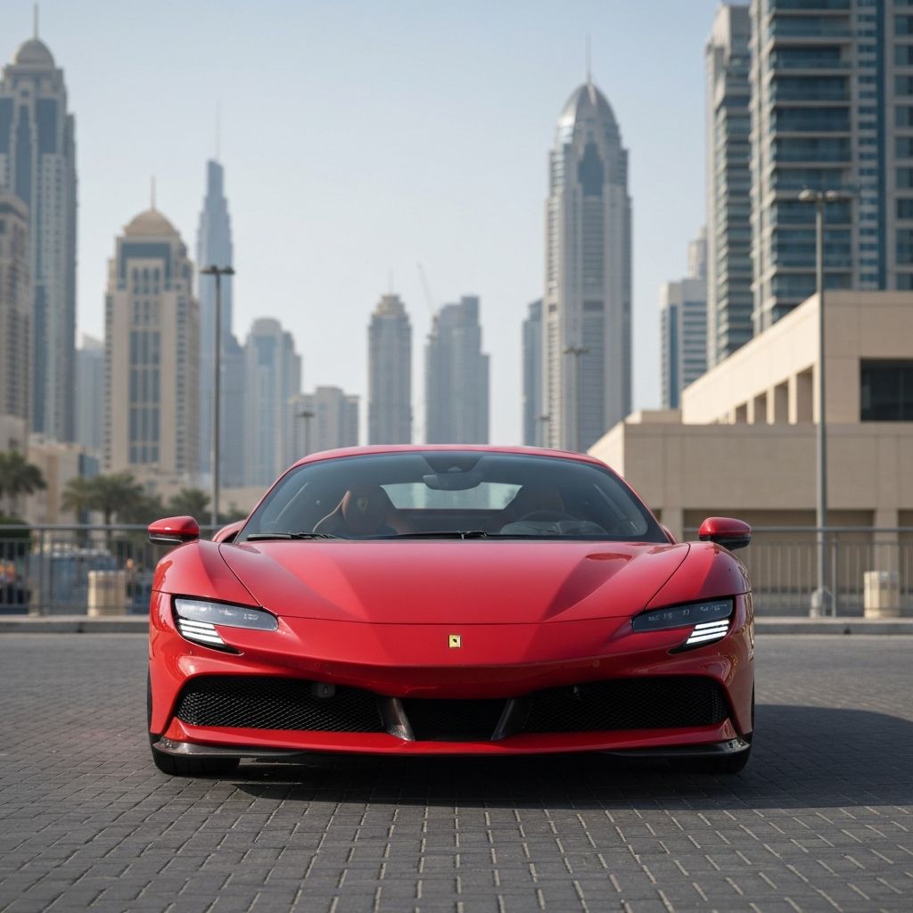 Luxury Ferrari Supercar